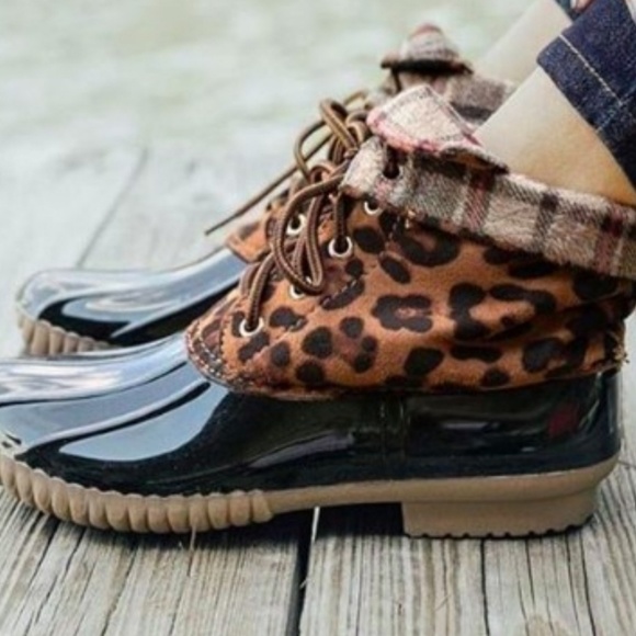 Sweetbb Shoes - Sale!!! KENZIE Leopard Winter boots